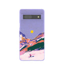 Lavender Alpine Sunset Google Pixel 7a Case