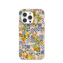 Seashell Amalfi Fruits iPhone 14 Pro Case