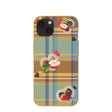 Honey Apple Plaid iPhone 13 Case