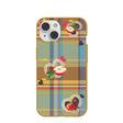 Honey Apple Plaid iPhone 14 Case