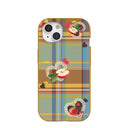Honey Apple Plaid iPhone 15 Case