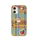 Honey Apple Plaid iPhone 16 Case