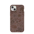 Chocolate Brown Autumn Sweets iPhone 14 Plus Case