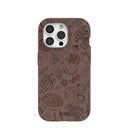 Chocolate Brown Autumn Sweets iPhone 15 Pro Case