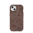 Chocolate Brown Autumn Sweets iPhone 15 Case