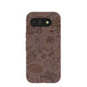 Chocolate Brown Autumn Sweets Google Pixel 10a Case