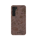 Chocolate Brown Autumn Sweets Samsung Galaxy S25 Case