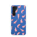 Electric Blue Axolotls Samsung Galaxy S25+(Plus) Case