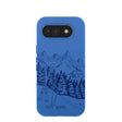 Electric Blue Backcountry Ski Google Pixel 10a Case