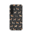 Black Beagle Buds Samsung Galaxy S25 Case