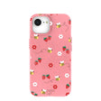 Bubblegum Pink Bees n Berries iPhone 16e/17e Case