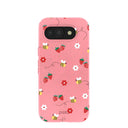 Bubblegum Pink Bees n Berries Google Pixel 10a Case