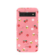 Bubblegum Pink Bees n Berries Google Pixel 8a Case