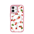 Clear Berry Pink iPhone 17 Case With Petal Pink Ridge (MagSafe included)