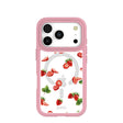 Clear Berry Pink iPhone 17 Pro Case With Petal Pink Ridge (MagSafe included)