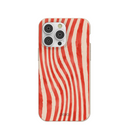 Seashell Big Top Stripes iPhone 14 Pro Max Case