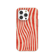 Seashell Big Top Stripes iPhone 14 Pro Case