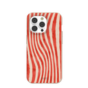 Seashell Big Top Stripes iPhone 14 Pro Case