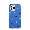 Electric Blue Black and Blue iPhone 16 Pro Max Case