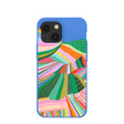 Electric Blue Bloomstatic iPhone 13 Mini Case