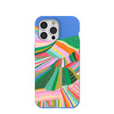 Electric Blue Bloomstatic iPhone 15 Pro Max Case