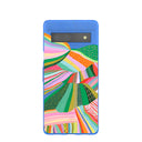 Electric Blue Bloomstatic Google Pixel 7a Case