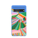 Electric Blue Bloomstatic Google Pixel 7 Case