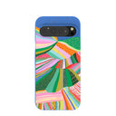 Electric Blue Bloomstatic Google Pixel 9 Pro XL Case