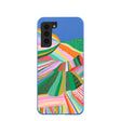 Electric Blue Bloomstatic Samsung Galaxy S21 Case