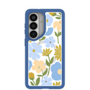 Clear Blossom Trail Samsung Galaxy S26 Case With True Blue Ridge (Magnetic Charging included)