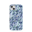 Powder Blue Blue Blooms iPhone 14 Plus Case
