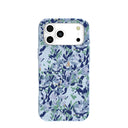 Powder Blue Blue Blooms iPhone 17 Pro Max Case