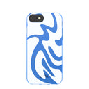 Electric Blue Blue Crush iPhone 6/6s/7/8/SE Case