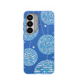 Electric Blue Blue Groove Samsung Galaxy S26 Case