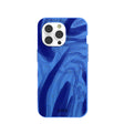 Electric Blue Blue Study iPhone 14 Pro Case