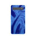 Electric Blue Blue Study Google Pixel 6a Case