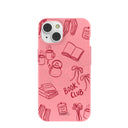 Bubblegum Pink Book Club iPhone 14 Case