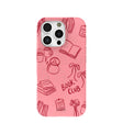 Bubblegum Pink Book Club iPhone 16 Pro Case