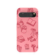 Bubblegum Pink Book Club Google Pixel 9 Pro XL Case