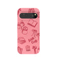 Bubblegum Pink Book Club Google Pixel 9/9 Pro Case
