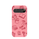 Bubblegum Pink Book Club Google Pixel 9/9 Pro Case