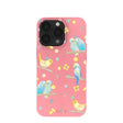 Bubblegum Pink Budgie Daydream iPhone 13 Pro Case