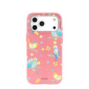 Bubblegum Pink Budgie Daydream iPhone 17 Pro Max Case