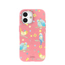 Bubblegum Pink Budgie Daydream iPhone 17 Case