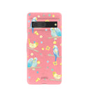 Bubblegum Pink Budgie Daydream Google Pixel 7 Case