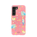 Bubblegum Pink Budgie Daydream Samsung Galaxy S22 Case