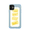 Electric Blue Butter Bars iPhone 11 Case