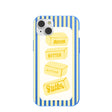 Electric Blue Butter Bars iPhone 14 Plus Case