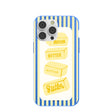 Electric Blue Butter Bars iPhone 14 Pro Max Case