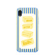 Electric Blue Butter Bars iPhone XR Case